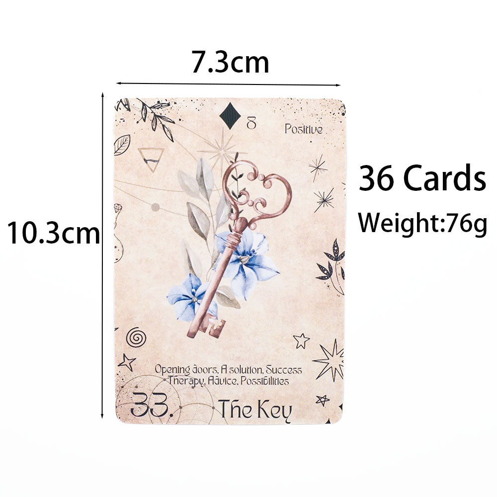 Modernes Lenormand-Deck-Bretts – Board Game Illustrator Bewertung und Preis