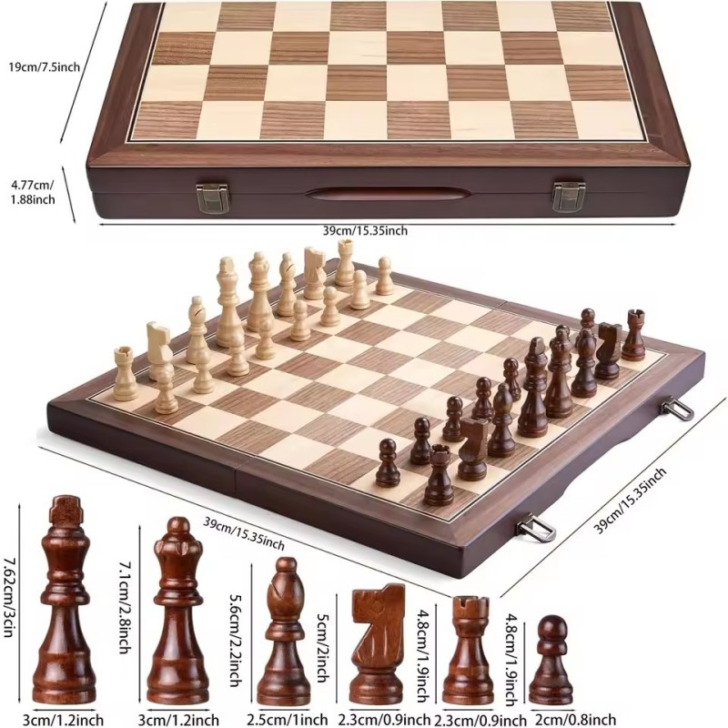 Hölzernes Magnetisches Schachs – Board Game Yearbook Bewertung und Preis